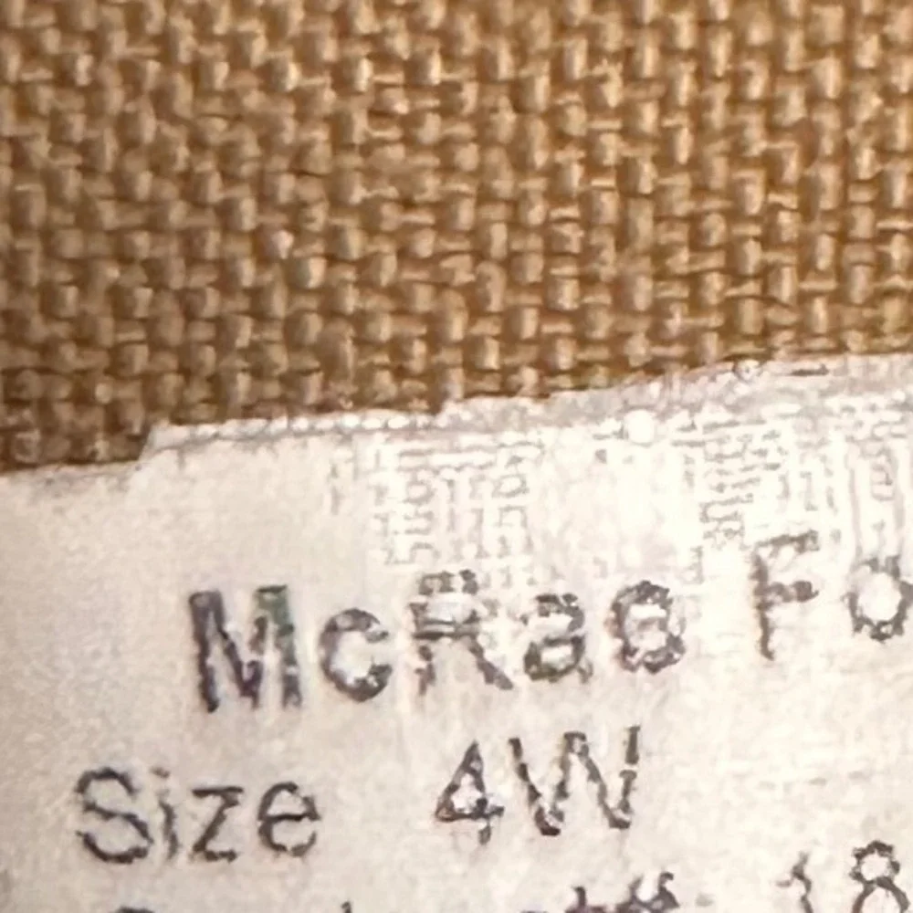 McRae Footwear Coyote Tan Suede Canvas Combat Tactical Boots 4W Womens